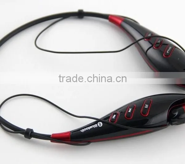 Hbs-740 Wireless Music Stereo Bluetooth Headset,Universal Vibration Neckband Style Headphone Earphone for IPhone and for Samsung photo-4