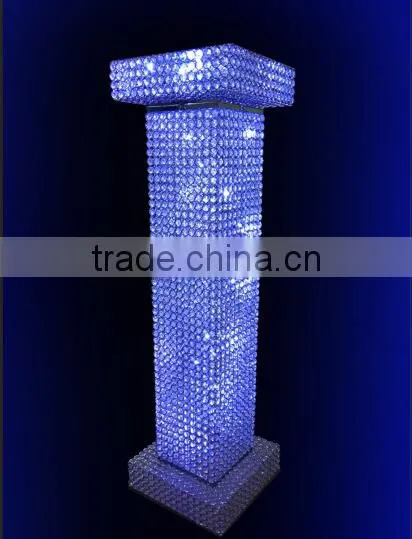 2016 Hot& New Style Columns Pillar for Wedding Decoration Centerpieces With LED photo-2