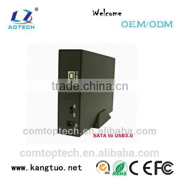 Ethernet RJ45 Interface Hard Drive Case 3.5 HDD Enclosure photo-4