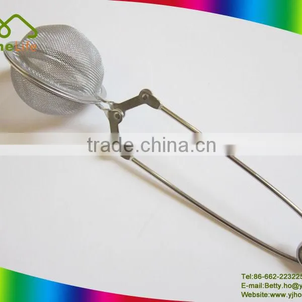 Easy Used Stainless Steel Wire Mesh Tea Infuser Strainer With Long S/S Handle