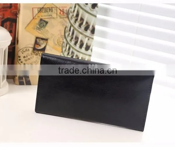 Custom Leather Currency Wallet Purses Jranter Brand Names Women Wallet photo-2