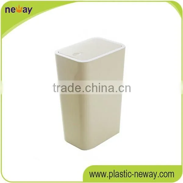 Household Colorful Unique Plastic Trash Can photo-3