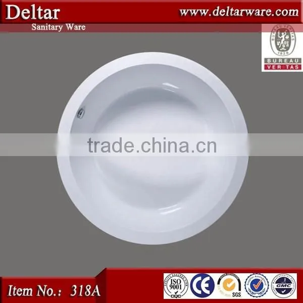 Bathtub Square Small, Solid Acrylic Bathtub Foshan, Custom Made Bathtub Fiberglass Drop in Bathtub Supplier photo-4