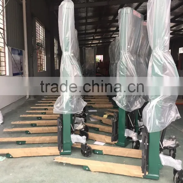 Hot 1.0/2.0 Tons Plastic Wagon With Hydraulic Press photo-4