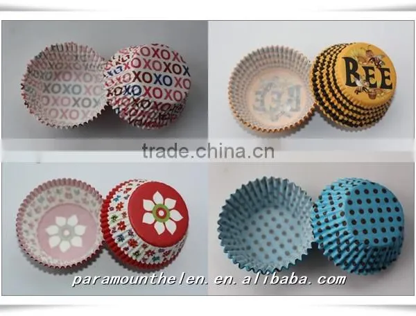 Printed Disposable Cup Cake Circus Cupcake Kits for Thanksgiving photo-2