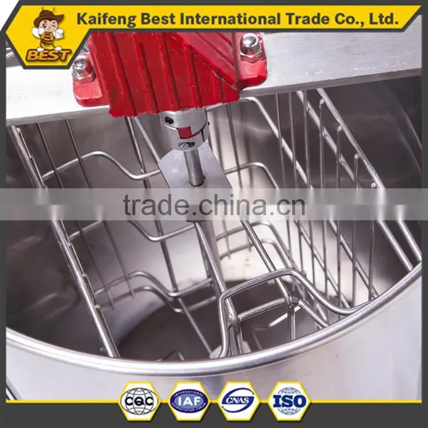 New Design Stainless Steel 2 Frames Manual Honey Extractor photo-3