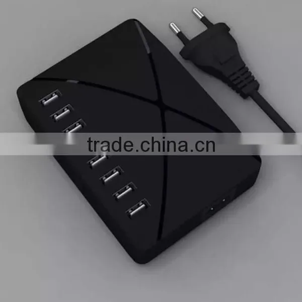Electric 8 USB Plugs Travel Charger With Surge Protector photo-4