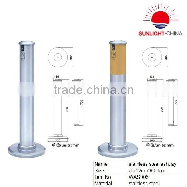 Decorative Free Standing Unique Outdoor Ashtrays for Home