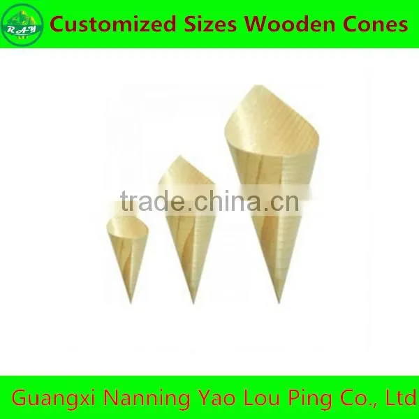 Pine Wood Pulp Cone for Food