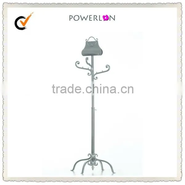 2015 Hot Selling Decorative Floor Metal Purse Stand photo-4
