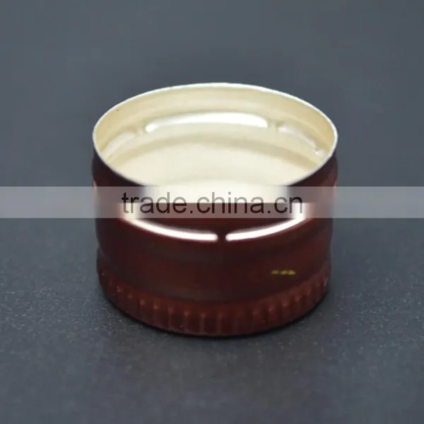 Red Aluminum Cap Twist off Wine Bottle Cap for Whiskey photo-2