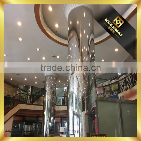 Building Structural Stainless Steel Decorative Square Pillar Cover photo-6