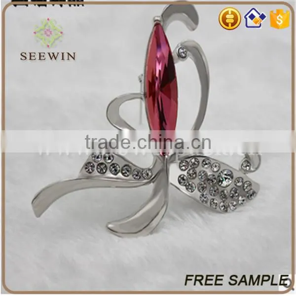 New Design Butterfly Channel Brooch Corsage photo-3