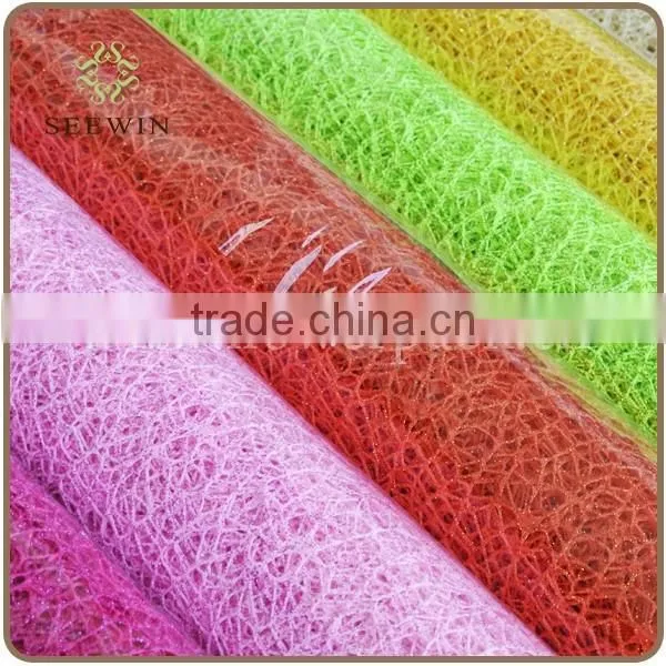 2015 Glitter Mesh Fabric photo-3