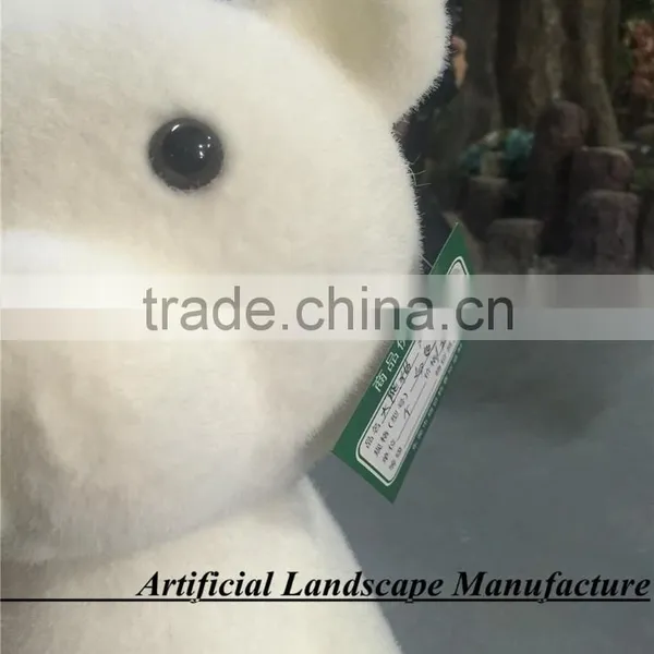 Artificial White Bear Grass Moss Animal,topiary Moss,artificial Moss for Decoration photo-5