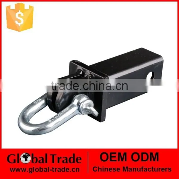 D Ring Receiver Hitch. Hitch Receiver Clevis Adapter.A1701.