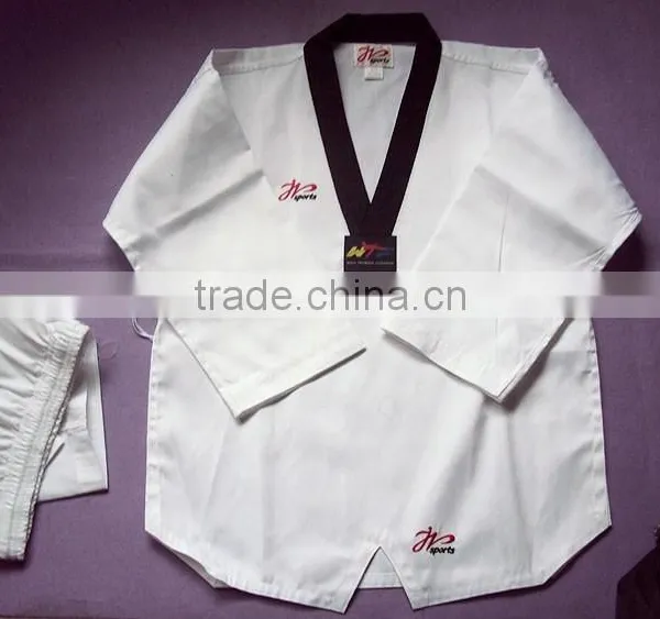 Wholesale Good Price 100% Cottom Taekwondo Uniform for Kids OEM photo-3