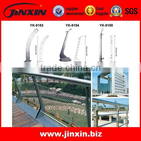 Concrete Railing Outdoor Interior Balcony Glass Fixing Balustrade photo-4