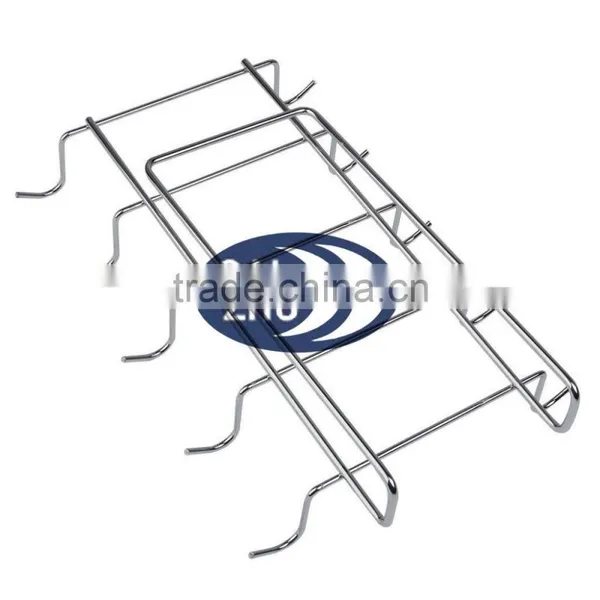 Metal Stainless Steel Cup Hanging Glass Bottle Drying Rack photo-4