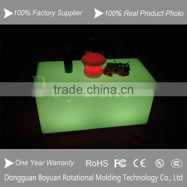 Customize Make PE Plastic Led Home Bar Furniture photo-5