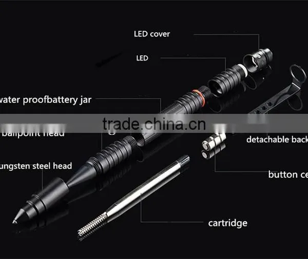 Self Defense Device in a Tactical Protecting Pen and Anti-theft Device With Anodizing Treatment photo-5