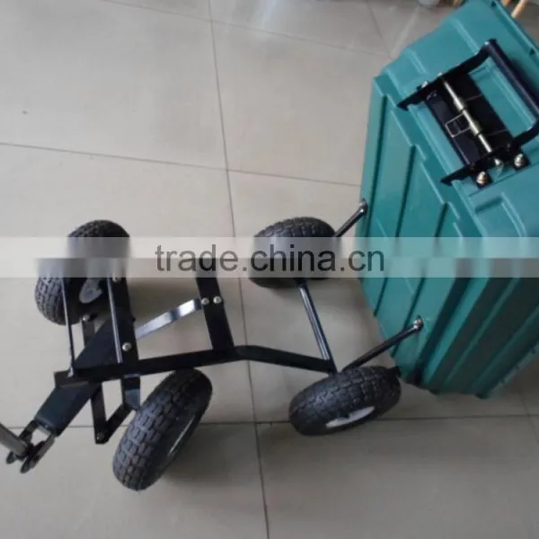125L Dump Cart TC4253 Garden Dump Carts photo-5