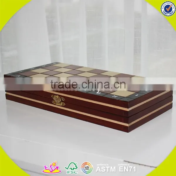 2017 Wholesale Funny Children Wooden Chess Online W11A055 photo-2