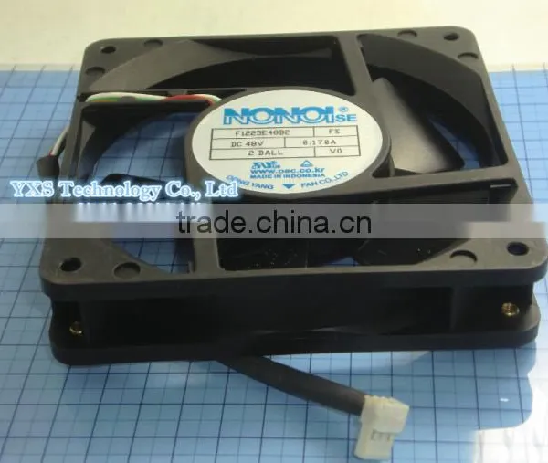 F1225E48B2 DC48V 0.17A 12CM 12025 3wire Industrial Power Supply Cooling Fan photo-2