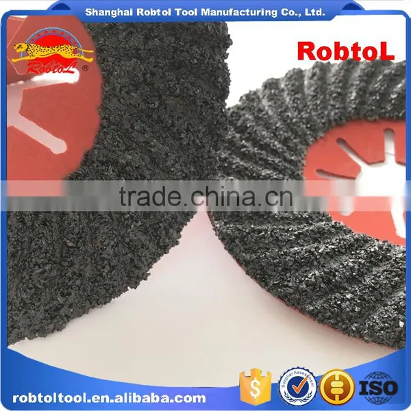 5" 125MM Semiflex Grinding Disc Wheel Abrasive Silicon Carbide Aluminium Oxide Sanding Fibre Disc Resin Sand Wheel photo-5