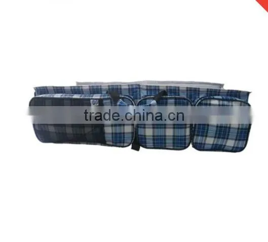 2017 New Design Portable Travel Plaid Fabric Baby Bed Bag photo-2
