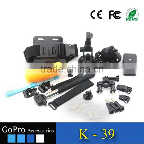 2016 Hot Selling 21 in 1 Products Kit Used for Gopros Accessories Bundle of Sports Camera Cases photo-3