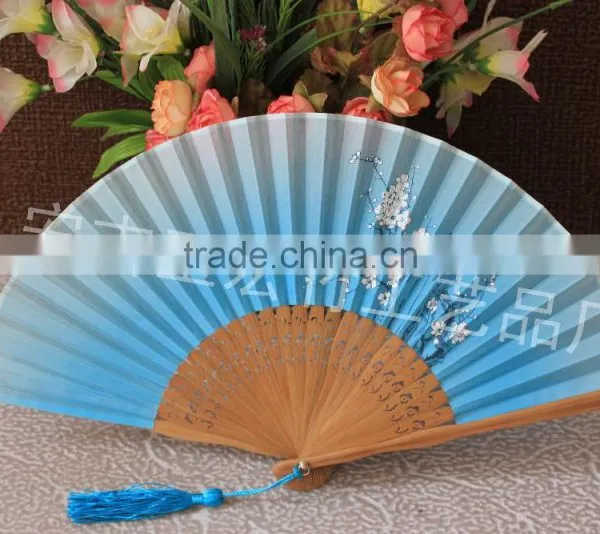 Japanese Bamboo Cloth Fan Wholesale photo-2
