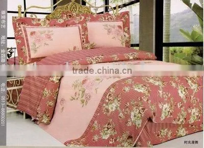 100%cotton 4pcs Bedding Set Moda-b-072