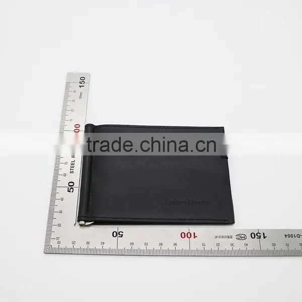 J0730a2 Genuine Leather Money Clip Car Holder photo-5