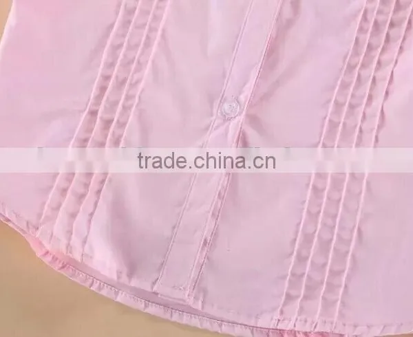Girl's School Uniform Shirt Short Sleeve International School Uniform Summer School Uniform photo-5