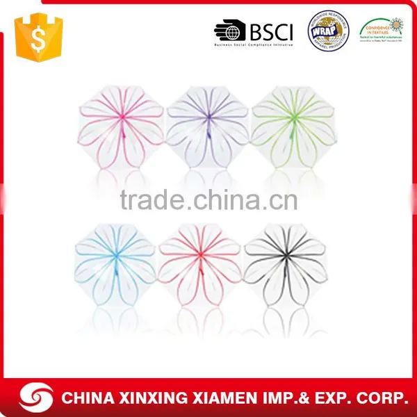 Manual Open Waterproof Transparent China Umbrella Factory For Girl photo-3