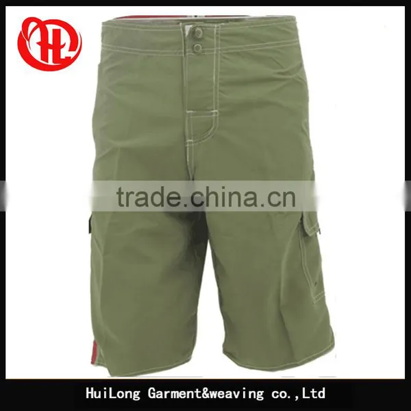 Cheap Short Pants Peach Twill Stock Cargo Men Shorts photo-2