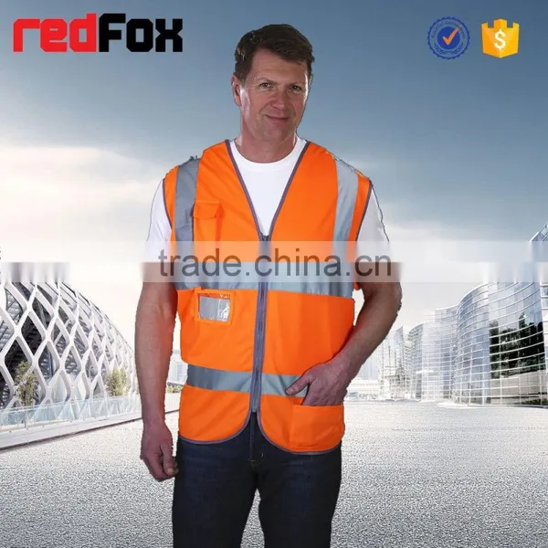 3m Silver Reflective Cool Mesh Vent Safety Waistcoat photo-3