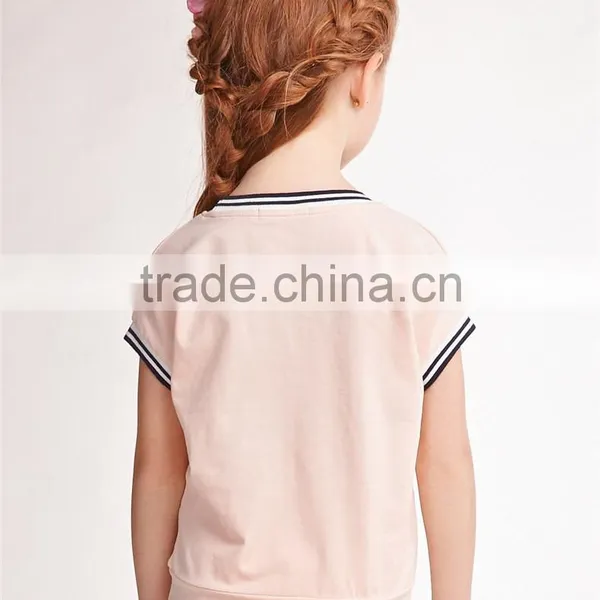 2016 Latest Cute Girl's O-neck t Shirt New Design Teenages t Shirt photo-6