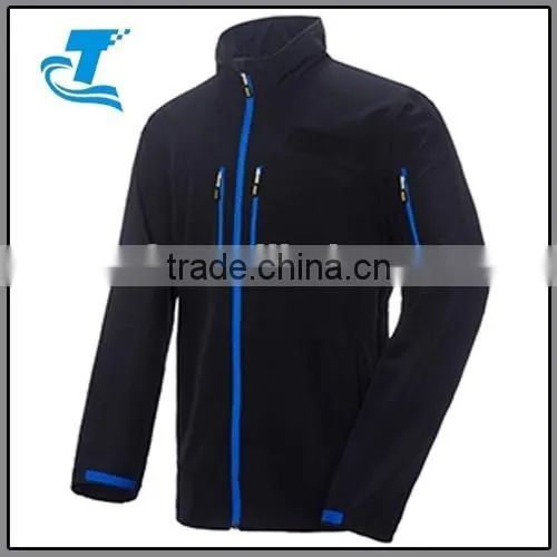 Newest Snap-up Non-removable Softshell Jacket Men photo-4