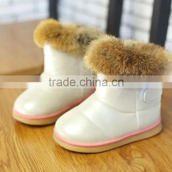 Zm40340b Hot Sale Winter Snow Boot Children Warm Shoes photo-2