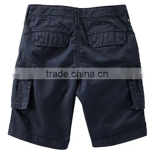 2016 New Custom Mens Cargo Shorts Khaki and Blue Shorts photo-2