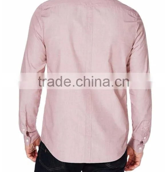 2016 Fashion Trend Shirt Wholesale Mens Flax Fabric Shirt photo-3