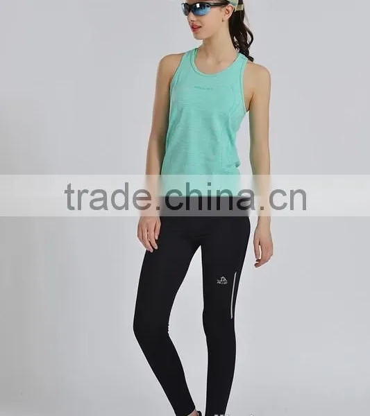 Elastic Breathable Gym Fitness Women's Yoga Shirts Sports Ladies Vest photo-4