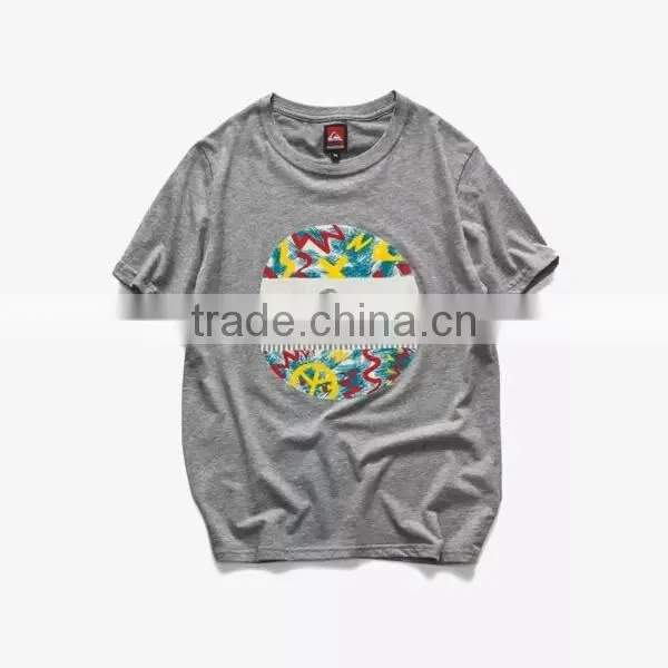 Mens Oversized Tshirt Boys Stylish T-shirt Floral Pattern Boys T-shirt Raglan T-shirt photo-4