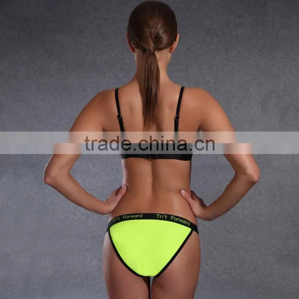 Tri't Forward Bikini Swimwear 2016 2016 Sexy Push up Straps Women Bikini Swimwear Bathing Suit Bikini With Decorated Bra photo-2