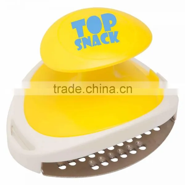 USA Made Palm Grater - Features Stainless Steel Blade for Easy Grating of Cheese, Fruit, and Vegetables and Comes With Your Logo photo-3