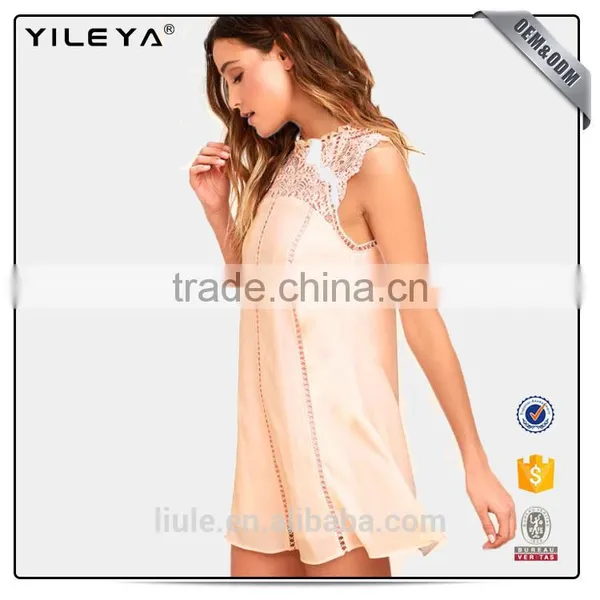 Latest European Women New Fashion Lace Dress High Quality Lady Dress Dress For Women photo-2