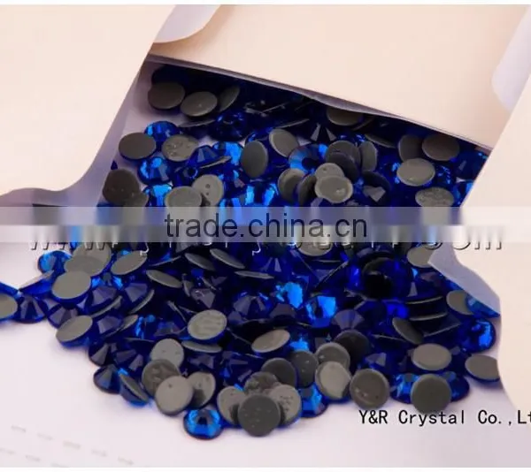 A Grade Quality Sapphire Color Hotfix Rhinestone photo-3