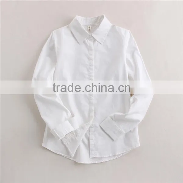 The Summer of New Simple Pure Color Joker Three Quarter Sleeve Fashion Decals Shirt photo-2